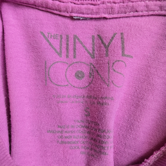 Def Leppard Laurel Graphic Band T-Shirt - Pink, Size Small - Picture 5 of 6